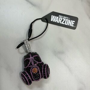 GLD Company WarZone Silver and Black Skull Pendant NEW Esport Video Game Jewelry